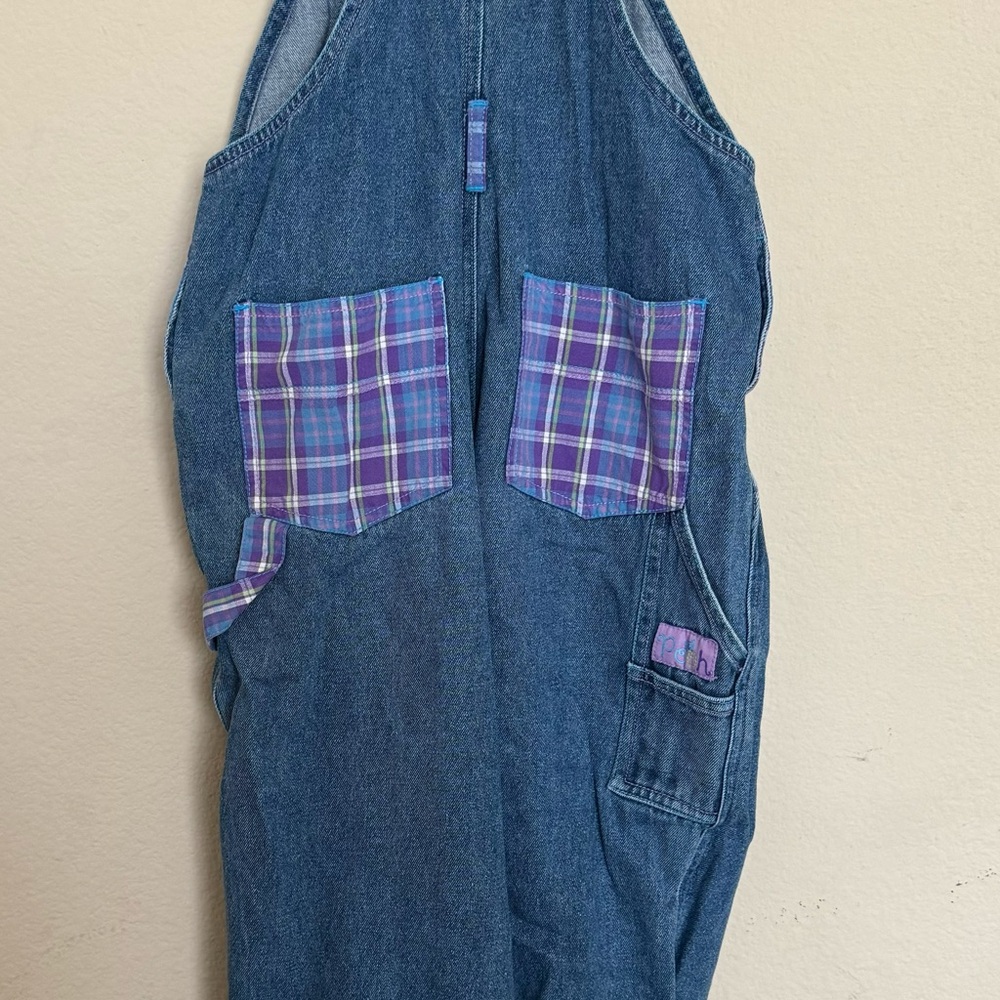 Winnie the Pooh VTG Girls 7-8 yr old overalls - Picture 9 of 11